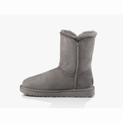 Botas UGG Bailey Button II Mulher Cinzentas | PT-POTKS